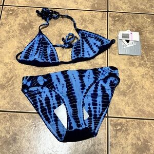 NWT Speedo Tie Dye Bikini Set Size 6